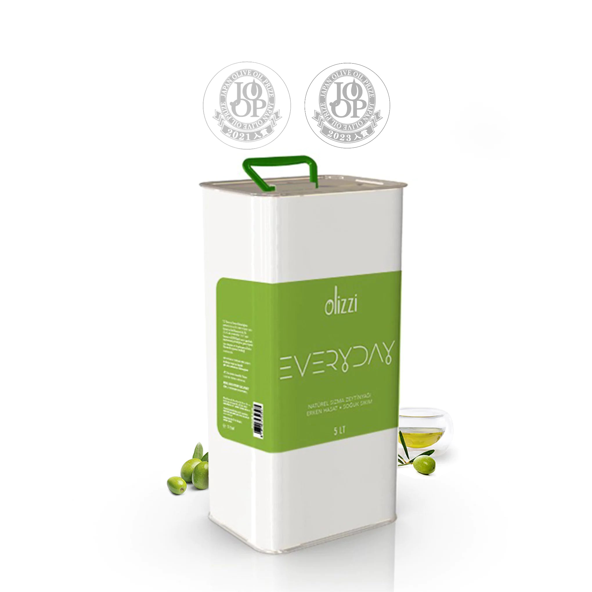 Olizzi Everyday Zeytinyağı Ödüllü Natürel Sızma Soğuk Sıkım 5 LT