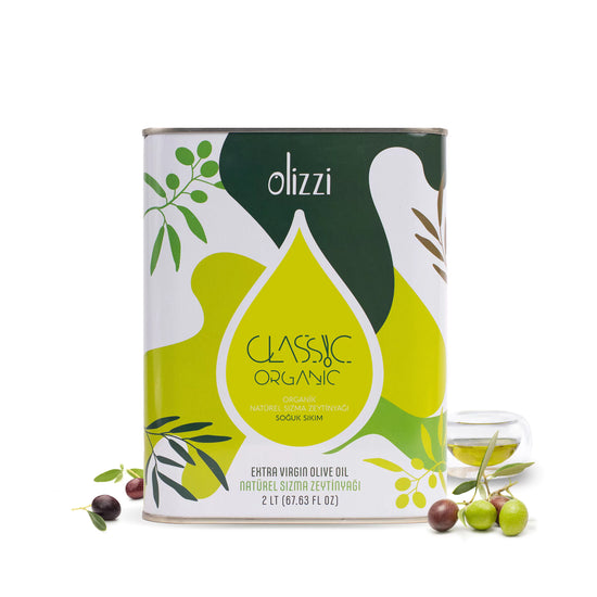 Olizzi Classic Organik Natürel Sızma Zeytinyağı 2 LT