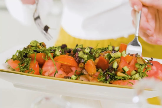 domates salatası tarifi