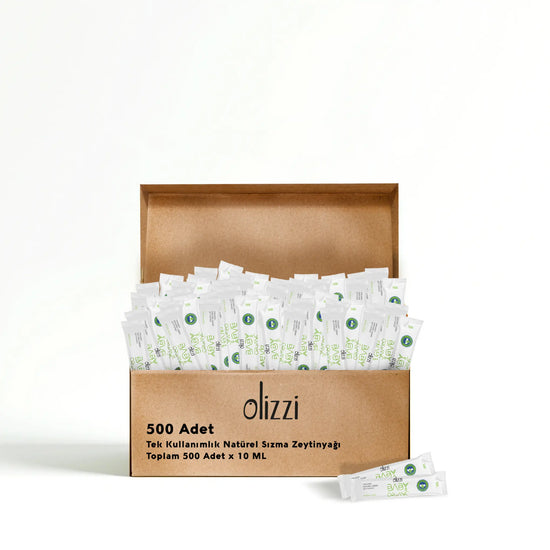 Olizzi Baby Organik Mini Tek Kullanımlık Zeytinyağı 10 ML X 500 Adet