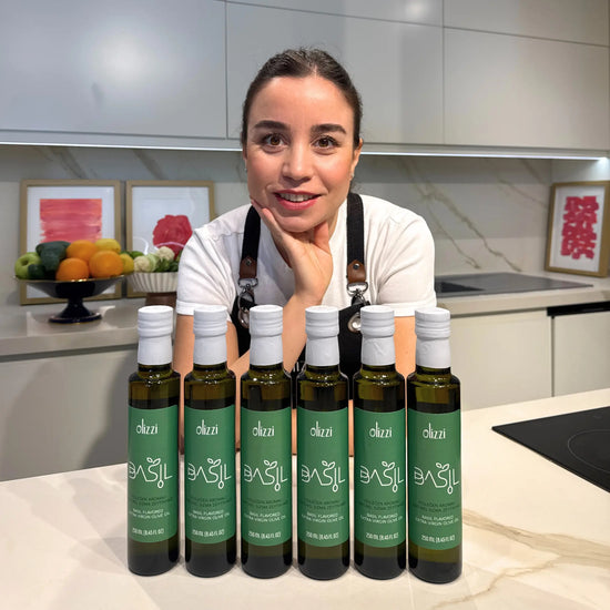 Olizzi Fesleğen Aromalı Natürel Sızma Zeytinyağı 250 ML