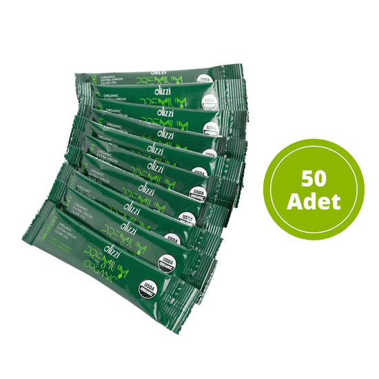Olizzi Premium Organik Mini Tek Kullanımlık Zeytinyağı 10 ML